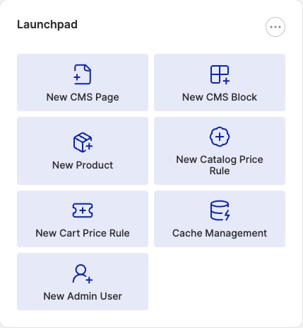 Launchpad widget